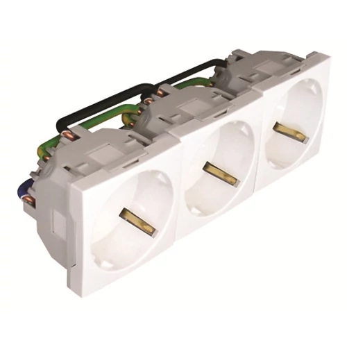 EFAPEL 45194_SBR Hármas Quadro45 dugalj