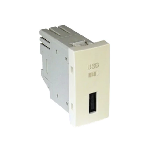 EFAPEL 45383_SPE USB-A töltő, gyöngyház - 1 modul