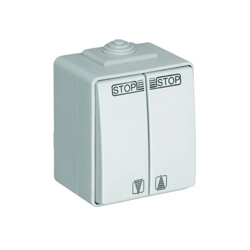 EFAPEL 48290_CBR IP65 Redőnykapcsoló fehér