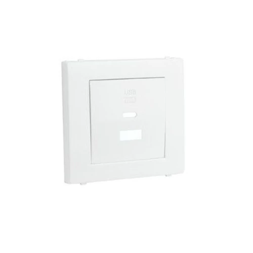 EFAPEL 50674_TBR dupla töltő aljzat fedél (USB-A + USB-C), fehér