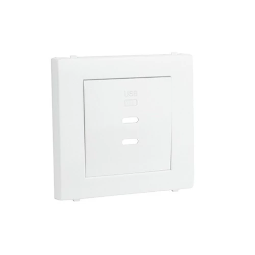 EFAPEL 50675_TBM dupla töltő aljzat fedél (2x USB-C), matt fehér