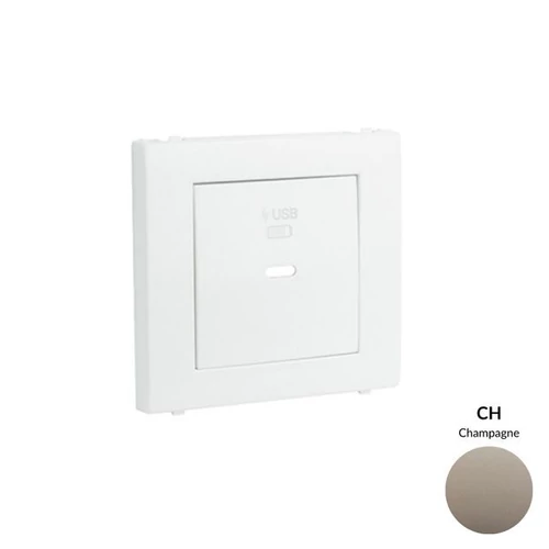 EFAPEL 50676_TCH USB-C töltő aljzat fedél, pezsgő