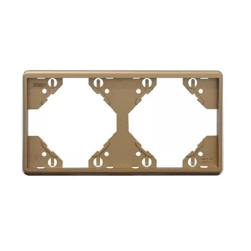 EFAPEL 50921_TCH Apolo 5000 vízszintes kettes keret, pezsgő színű