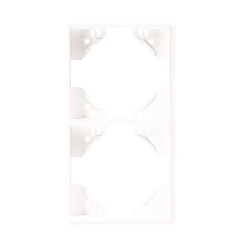 EFAPEL 50922_TBM Apolo 5000 függőleges kettes keret, matt fehér színű