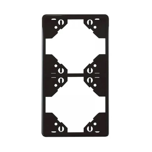 EFAPEL 50922_TPM Apolo 5000 függőleges kettes keret, matt fekete színű