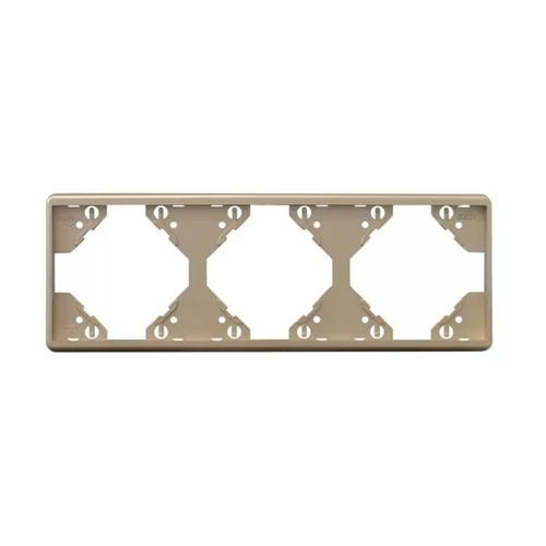 EFAPEL 50931_TPL Apolo 5000 vízszintes hármas keret, platina színű