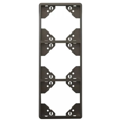 EFAPEL 50932_TGR Apolo 5000 függőleges hármas keret, grafit színű