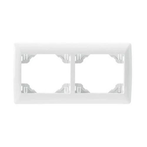 EFAPEL 70921_TBR sirius70 vízszintes kettes keret, fehér színű