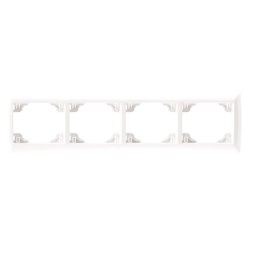 EFAPEL 70941_TBR sirius70 vízszintes négyes keret, fehér színű