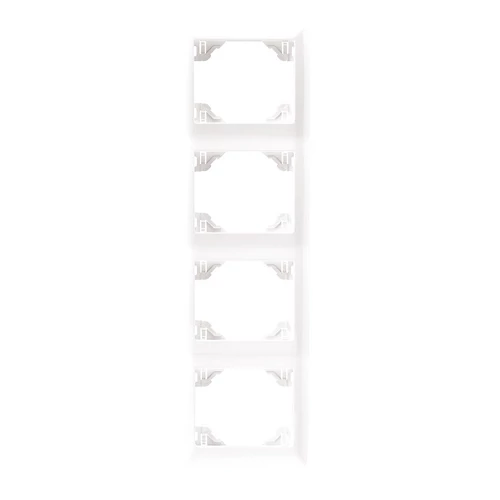 EFAPEL 70942_TBR sirius70 függőleges négyes keret, fehér színű