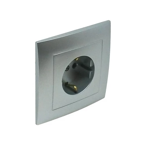 EFAPEL 90138_CAL komplett gyerekzáras dugalj, alumínium