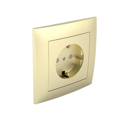 EFAPEL 90138_CDU komplett gyerekzáras dugalj, arany