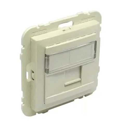 EFAPEL 90441_SMF Szimpla RJ45 keretszerelvény, elefántcsont színű