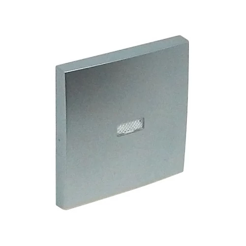 EFAPEL 90602_TAL Egyes billentyű jelzőfényes alumínium