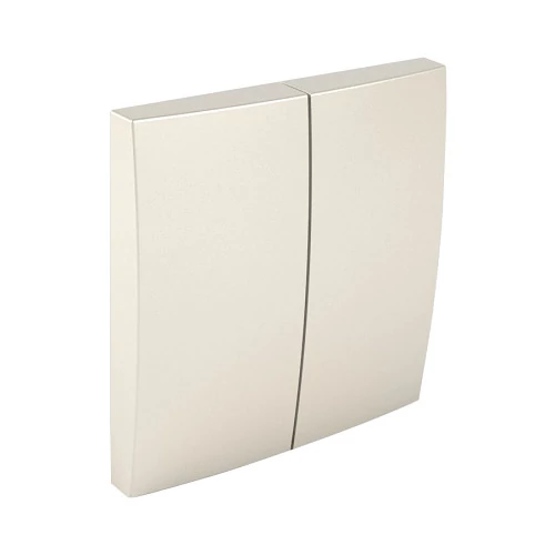 EFAPEL 90614_TPE Dupla billentyű kétfunkciós mechanizmushoz, gyöngyház színű