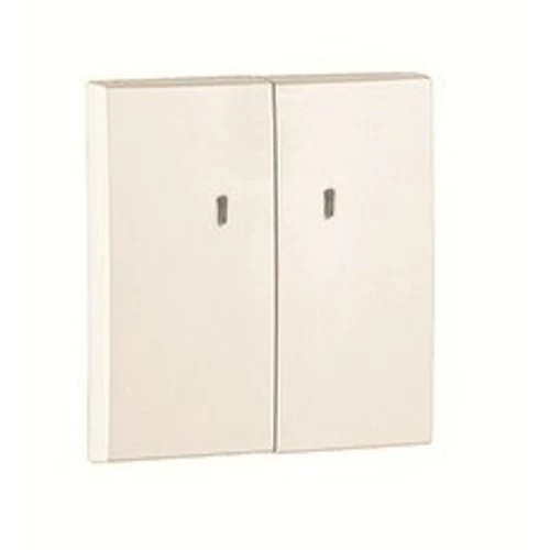 EFAPEL 90615_TPE Dupla billentyű jelzőfényes mechanizmushoz, gyöngyház színű