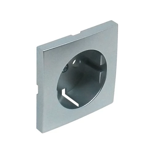 EFAPEL 90631_TAL Fedlap SCHUKO aljzathoz, alumínium