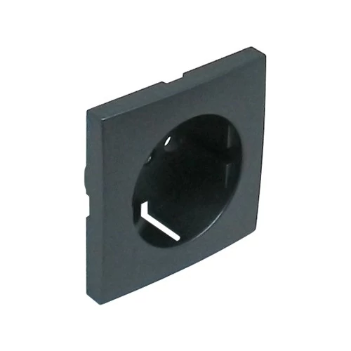 EFAPEL 90631_TIS Fedlap SCHUKO aljzathoz, szürke