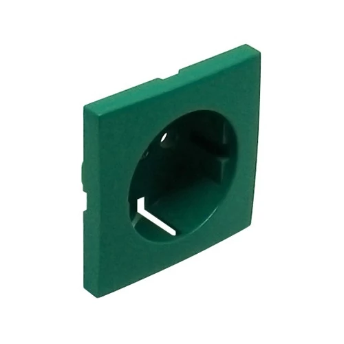 EFAPEL 90631_TVD Fedlap SCHUKO aljzathoz, zöld