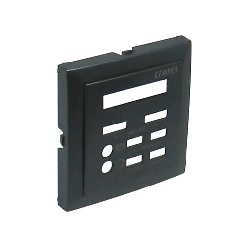 EFAPEL 90709_TIS Fedlap 21379 vezérlőegységhez szürke