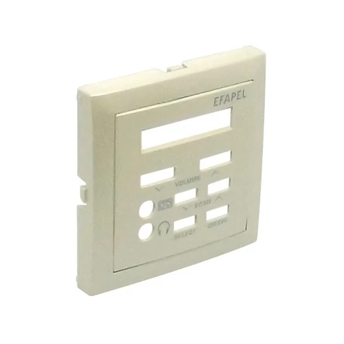 EFAPEL 90709_TPE Fedlap 21379 vezérlőegységhez gyöngyház