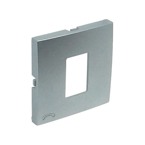 EFAPEL 90712_TAL Fedlap 21251-56 telefon aljhoz, alumínium