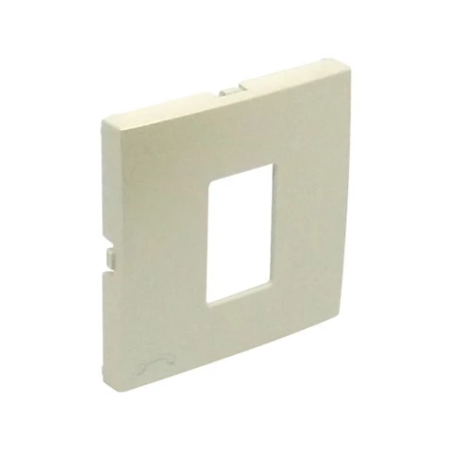 EFAPEL 90712_TPE Fedlap 21251-56 telefon aljhoz, gyöngyház