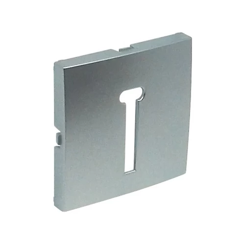 EFAPEL 90718_TAL Fedlap T8 francia telefon csatlakozóaljzathoz alumínium