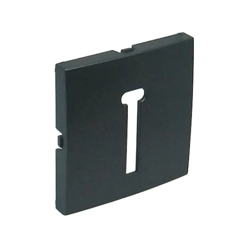 EFAPEL 90718_TIS Fedlap T8 francia telefon csatlakozóaljzathoz szürke