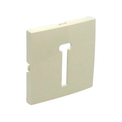 EFAPEL 90718_TMF Fedlap T8 francia telefon csatlakozóaljzathoz elefántcsont