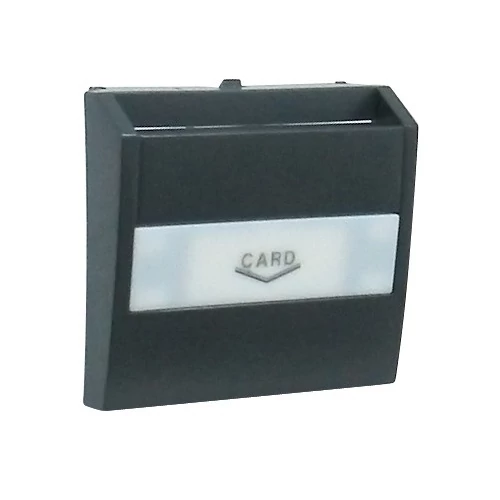 EFAPEL 90731_TIS Fedlap hotelkártya-olvasóhoz szürke