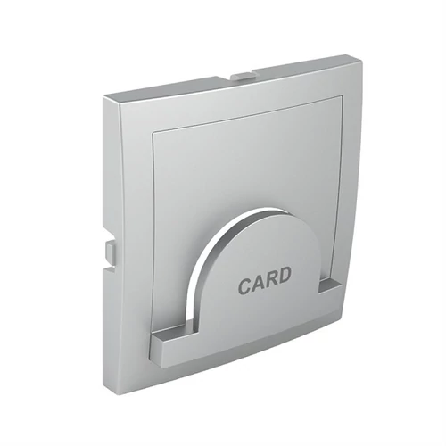 EFAPEL 90733_TAL Fedlap időkapcsolós hotelkártyatartóhoz, alumínium színű