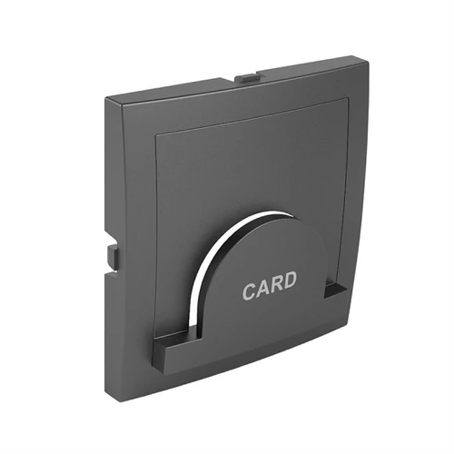 EFAPEL 90733_TIS Fedlap időkapcsolós hotelkártyatartóhoz, szürke színű