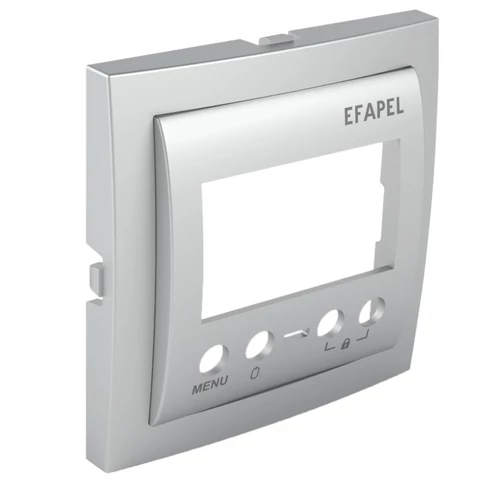 EFAPEL 90748_TAL Termosztát fedlap, alumínium