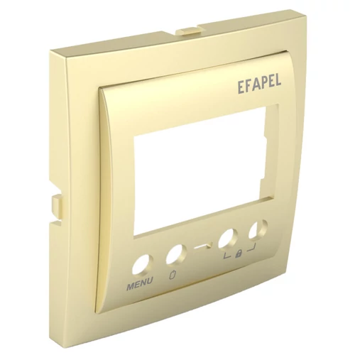 EFAPEL 90748_TDU Termosztát fedlap, arany