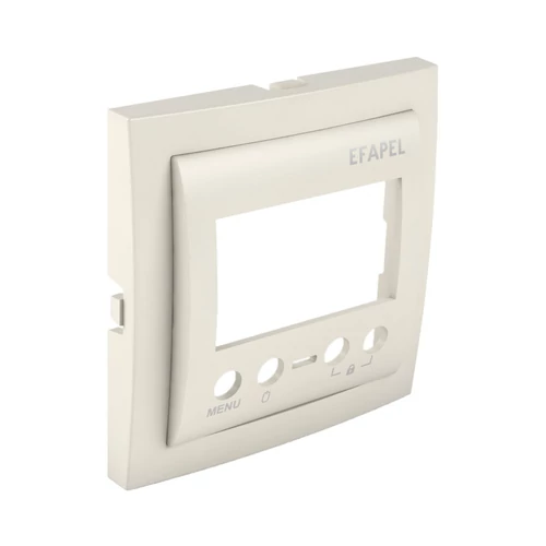 EFAPEL 90748_TMF Termosztát fedlap, elefántcsont