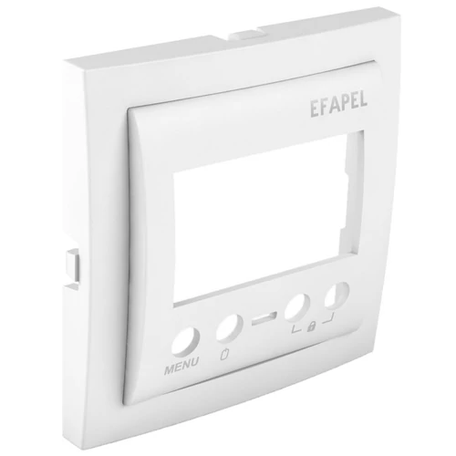 EFAPEL 90748_TPE Termosztát fedlap, gyöngyház