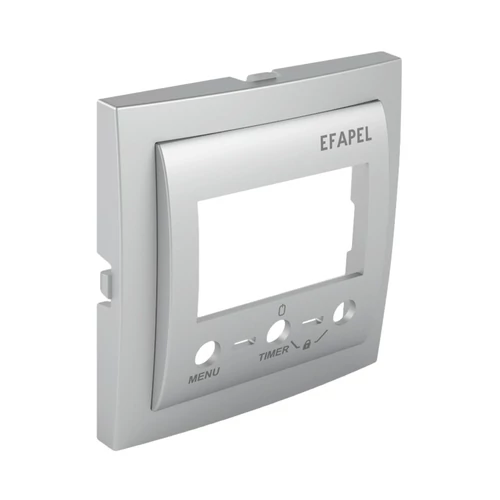 EFAPEL 90749_TAL Termosztát fedlap, alumínium