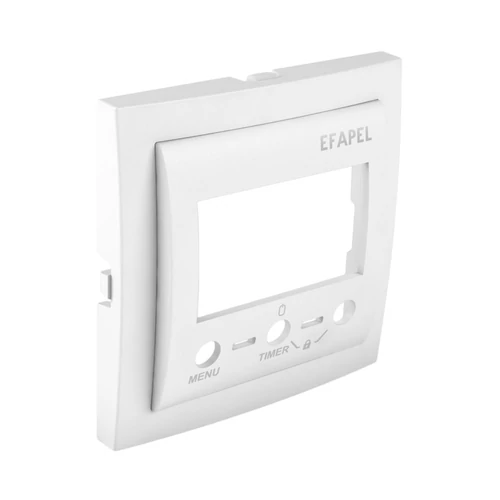 EFAPEL 90749_TBR Termosztát fedlap, fehér