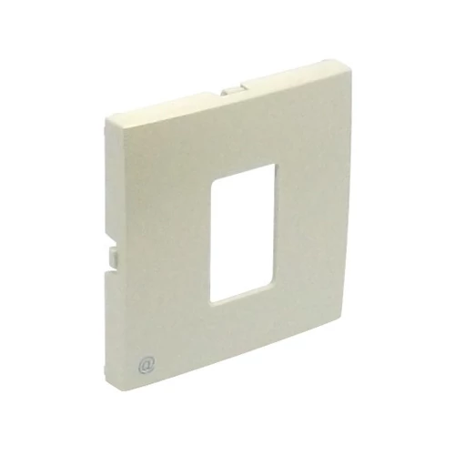 EFAPEL 90751_TMF Fedlap RJ45-ös csatlakozóhoz, Elefántcsont