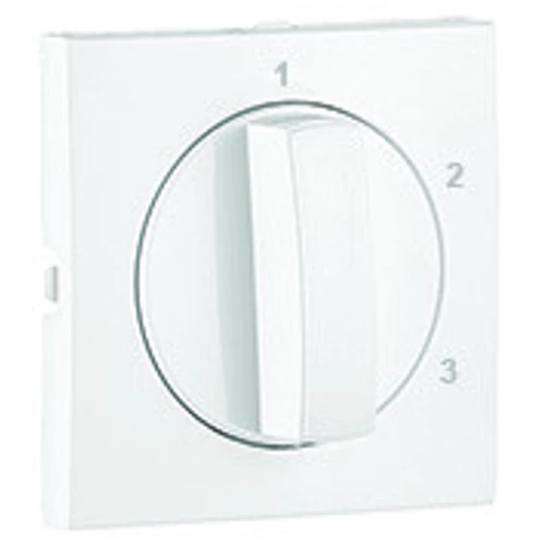 EFAPEL 90765_TBR Fedlap forgócsapos kapcsolóhoz, (1,2,3) jellel fehér színű