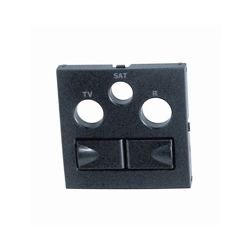 EFAPEL 90773_TIS 21546 multimédia aljzat fedlap, szürke