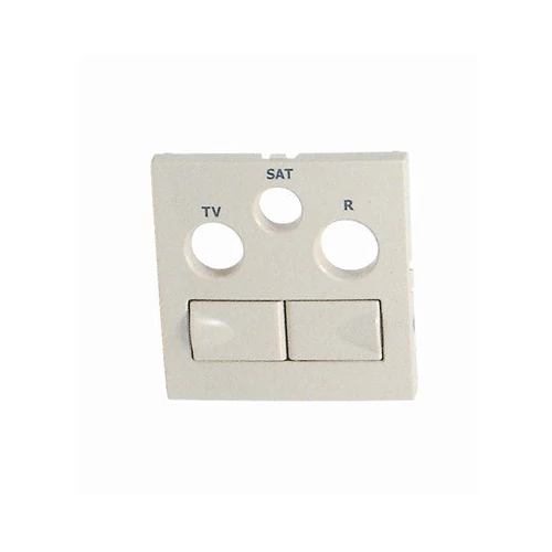 EFAPEL 90773_TMF 21546 multimédia aljzat fedlap, elefántcsont