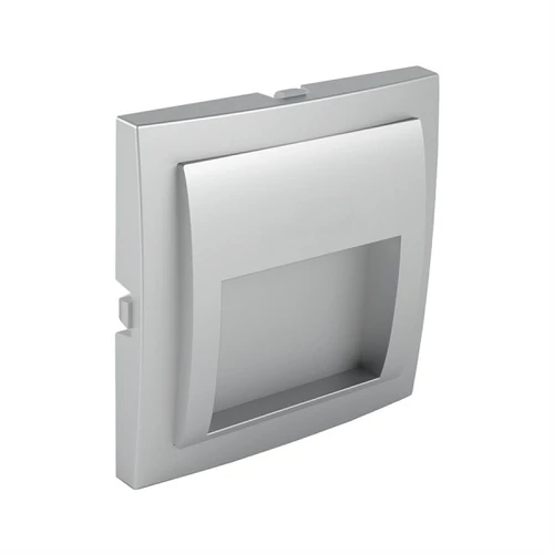 EFAPEL 90782_TAL Fedlap irányfényes aljzathoz, alumínium színű