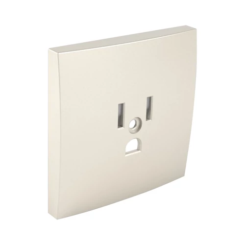 EFAPEL 90843_TPE Fedlap csatlakozóaljzathoz, gyerekzáras USA NEMA_Típus gyöngyház