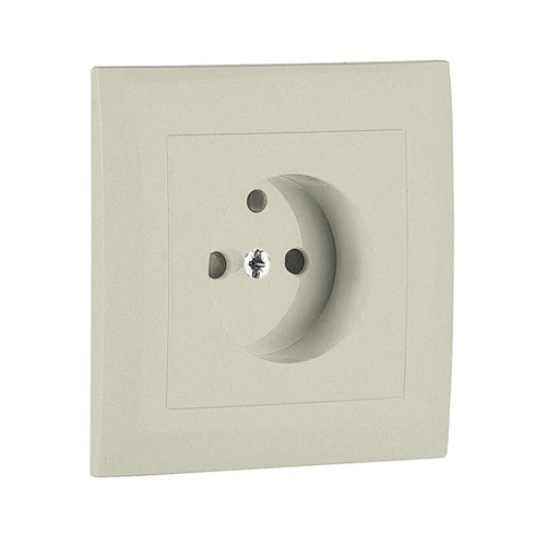 EFAPEL 90904_TPE Fedlap kerettel francia csatlakozóaljzathoz gyöngyház