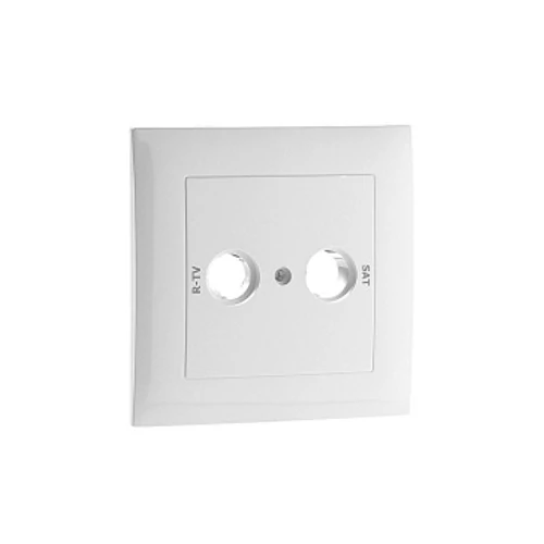 EFAPEL 90906_TMF Fedlap kerettel_TV-R-SAT csatlakozóhoz elefántcsont