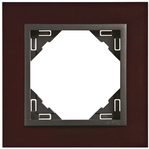 EFAPEL 90910_TBS ANIMATO Egyes keret, sötétlila