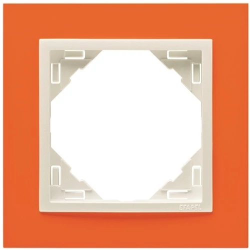 EFAPEL 90910_TJG ANIMATO Egyes keret, narancs