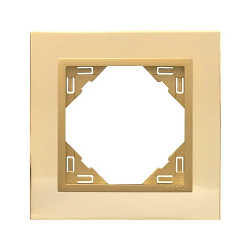 EFAPEL 90910_TOU METALLO Egyes keret, arany/arany